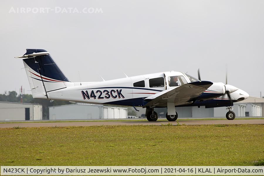 N423CK, 1981 Piper PA-44-180T Turbo Seminole C/N 44-8107036, Piper PA-44-180T Turbo Seminole C/N 44-8107036, N423CK
