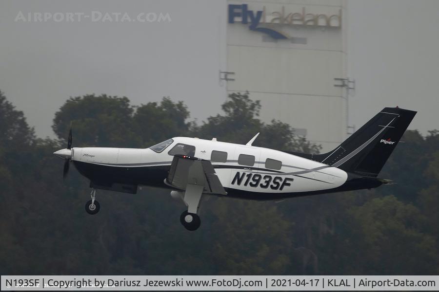 N193SF, 2012 Piper PA-46-350P Malibu Mirage C/N 46-36567, Piper PA-46-350P Malibu Mirage C/N 4636567, N193SF