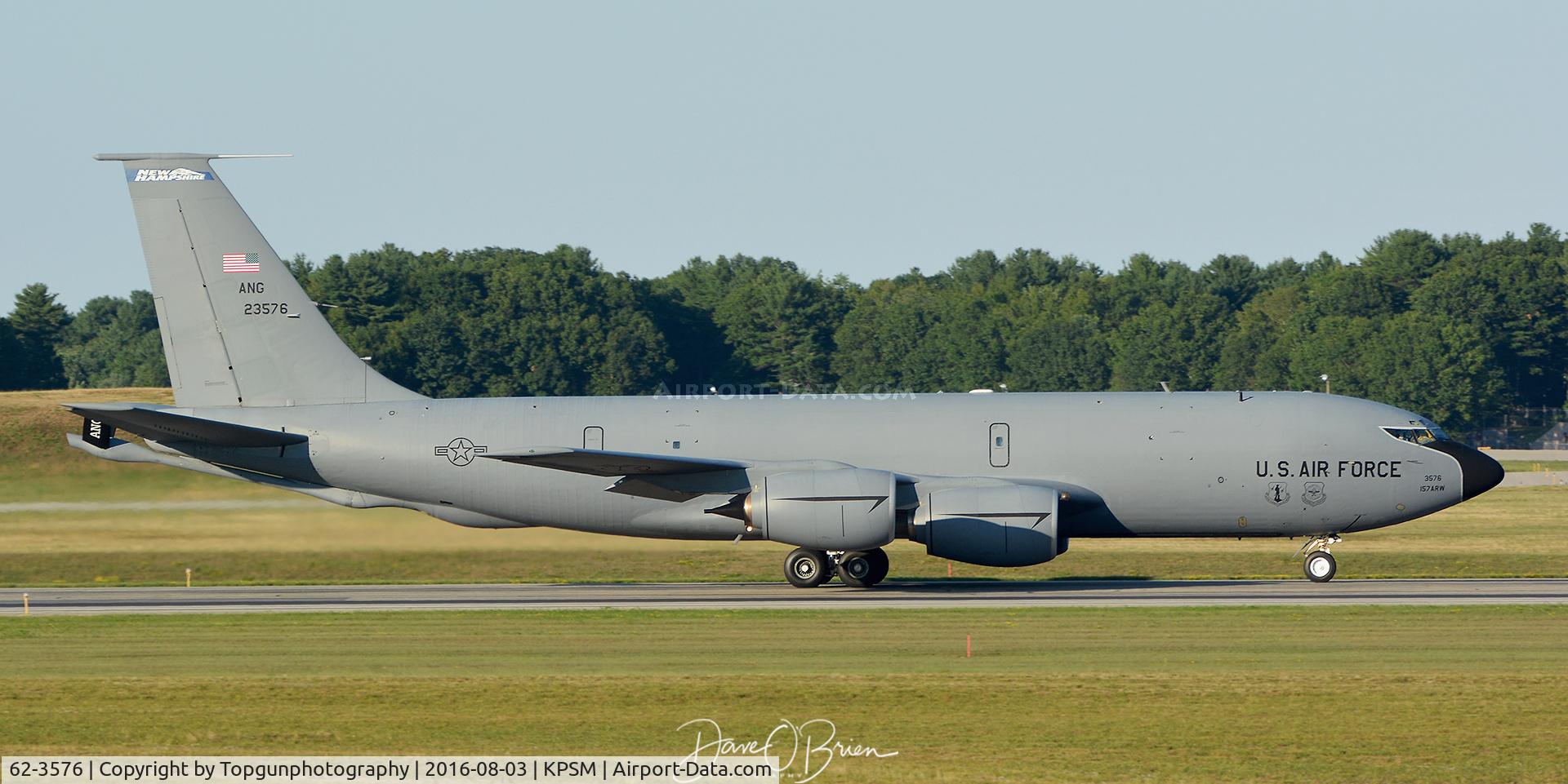 62-3576, 1962 Boeing KC-135R Stratotanker C/N 18559, PACK42 back taxing to RW34