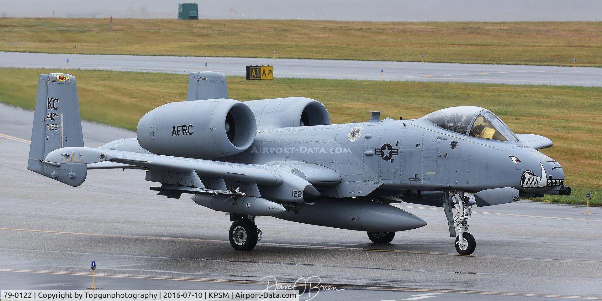 79-0122, 1979 Fairchild Republic A-10C Thunderbolt II C/N A10-0386, 422nd FW