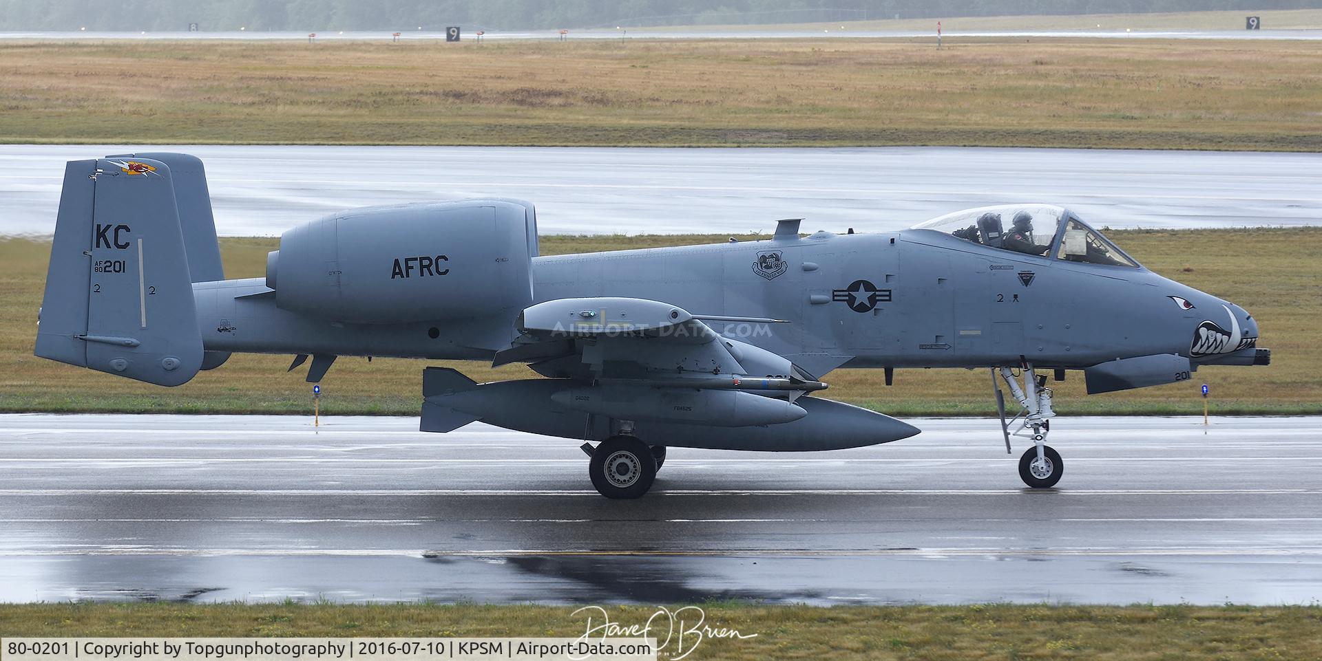 80-0201, 1980 Fairchild Repubic A-10C Thunderbolt II C/N A10-0551, MAZDA23