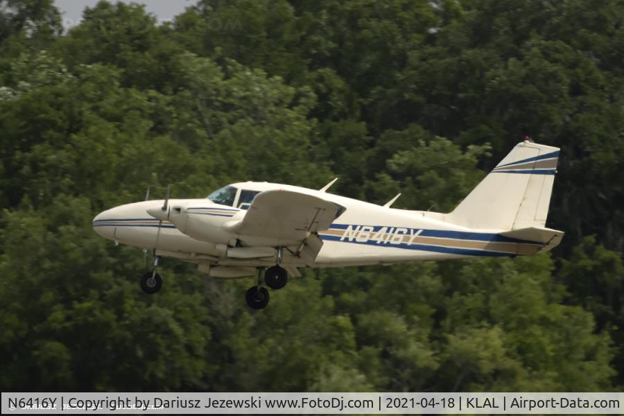 N6416Y, 1967 Piper PA-23-250 C/N 27-3708, Piper PA-23-250 Apache  C/N 27-3708, N6416Y