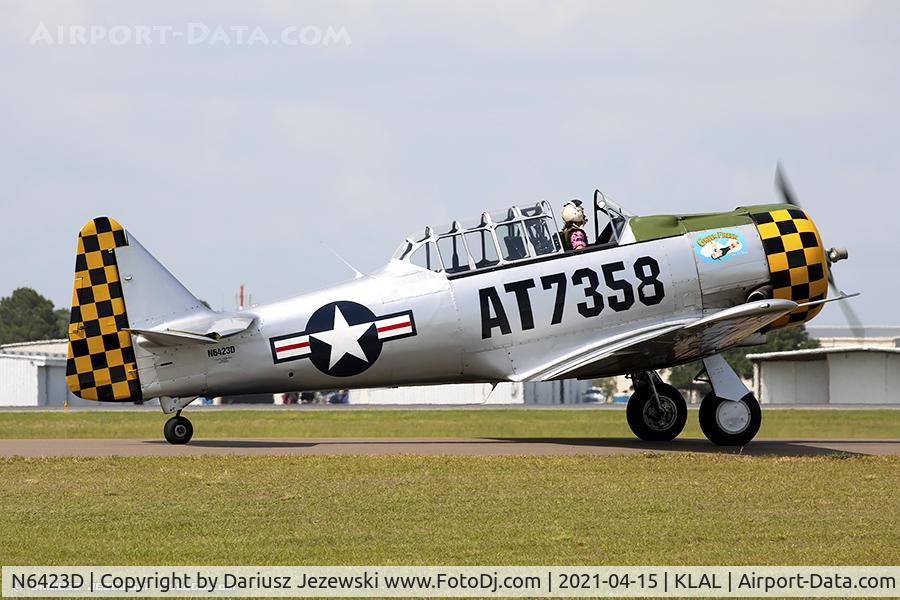 N6423D, 1941 North American SNJ-4 Texan C/N 88-13519, North American SNJ-4 Texan  C/N 88-13519, N6423D