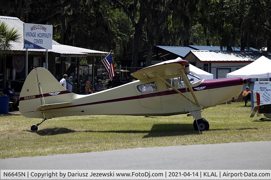 N6645N, 1952 Taylorcraft 15A C/N 5-13045, Taylorcraft 15A  C/N 5-13045, N6645N