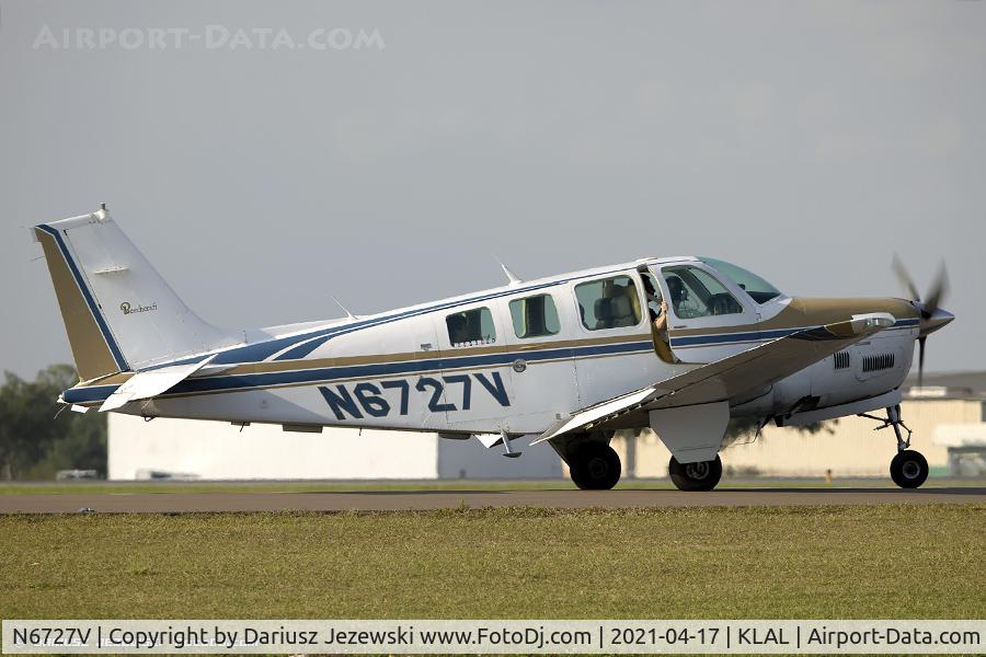 N6727V, 1983 Beech B36TC Bonanza C/N EA-378, Beech B36TC Bonanza  C/N EA-378 , N6727V