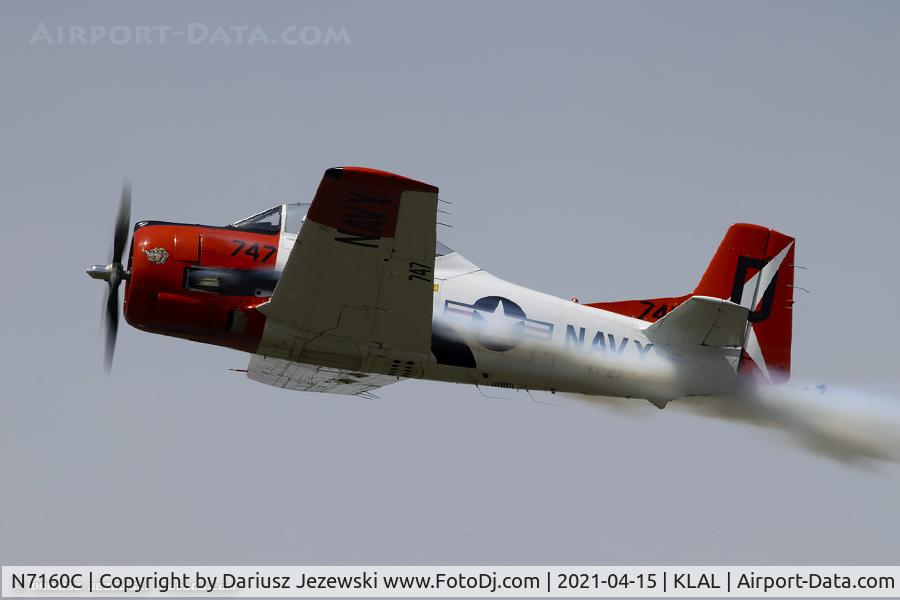 N7160C, 1992 North American T-28C Trojan Trojan C/N 252-25, North American T-28C Trojan  C/N 146262, N7160C