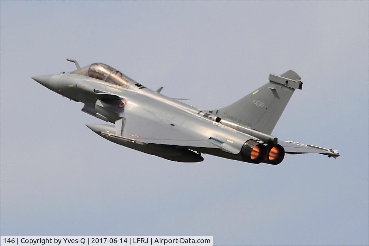 146, Dassault Rafale C C/N 146, Dassault Rafale C, Climbing from rwy 26, Landivisiau Naval Air Base (LFRJ) Tiger Meet 2017