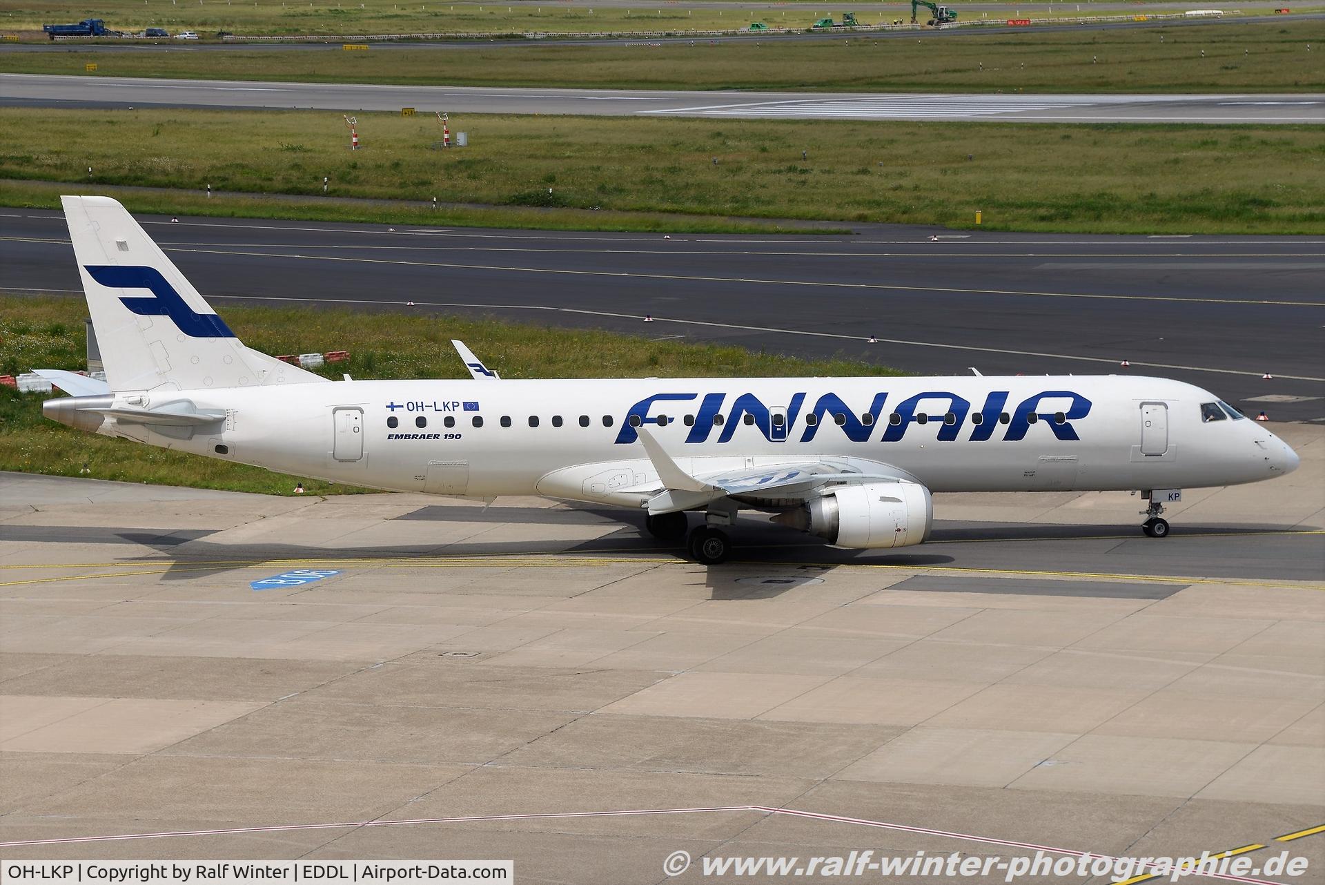 OH-LKP, 2011 Embraer 190LR (ERJ-190-100LR) C/N 19000416, Embraer ERJ-190LR 190-100LR - AY FIN Finnair - 19000416 - OH-LKP - 13.06.2019 - DUS