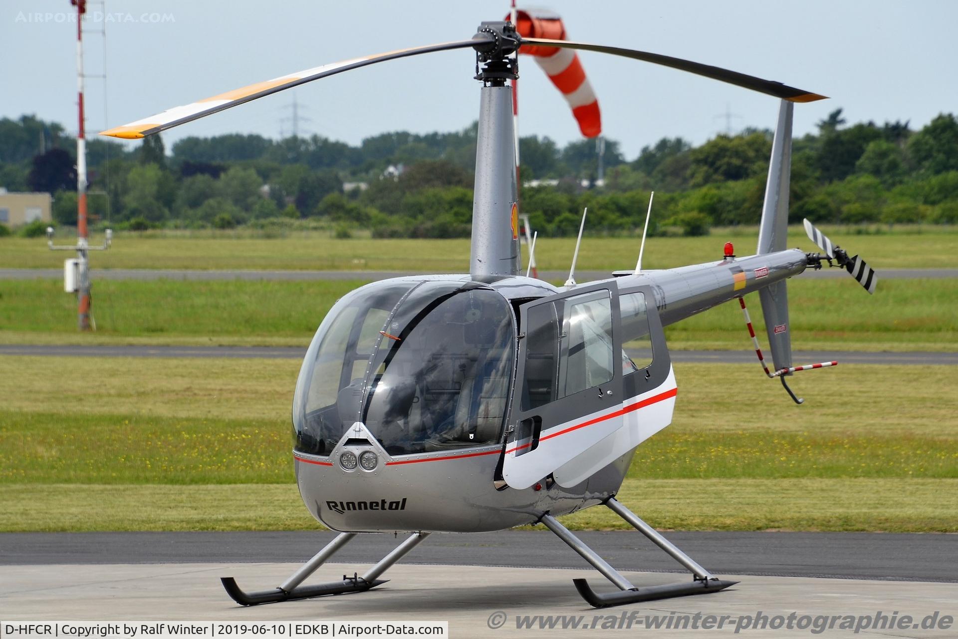 D-HFCR, Robinson R44 Raven II C/N 12145, Robinson Helicopter R44 Raven II - Aeroheli International - 12145 - D-HFCR - 10.06.2019 - EDKB