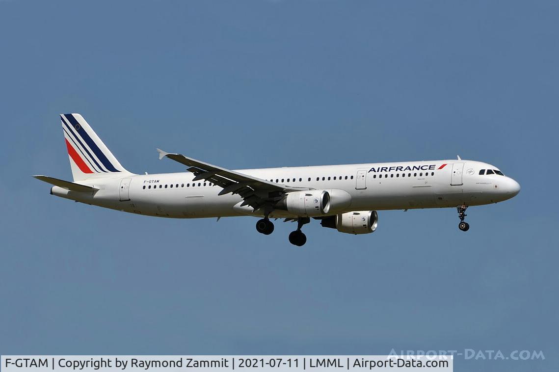 F-GTAM, 2002 Airbus A321-211 C/N 1859, A321 F-GTAM Air France