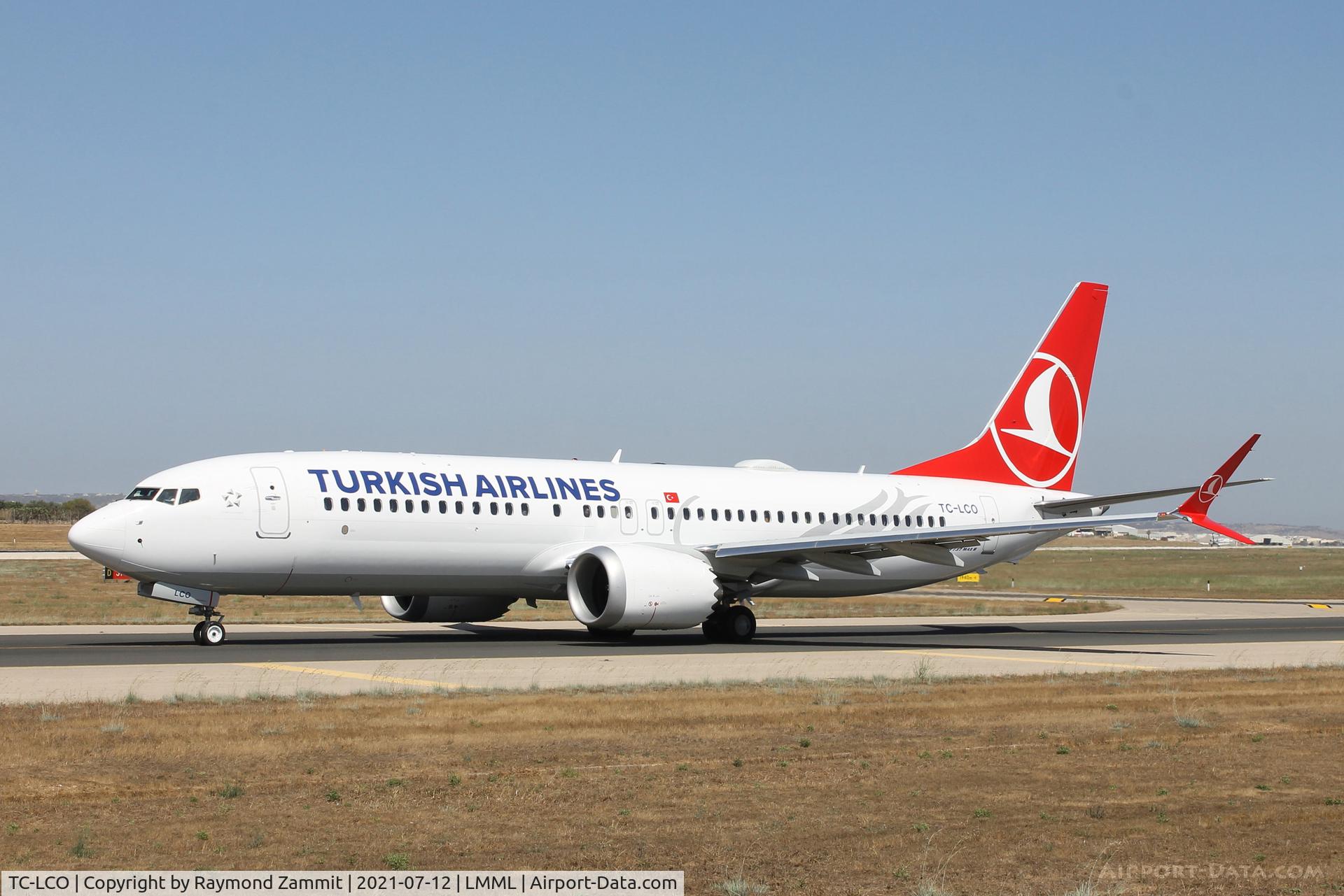 TC-LCO, Boeing 737-8 MAX C/N 60057, B737-8 MAX TC-LCO Turkish Airlines