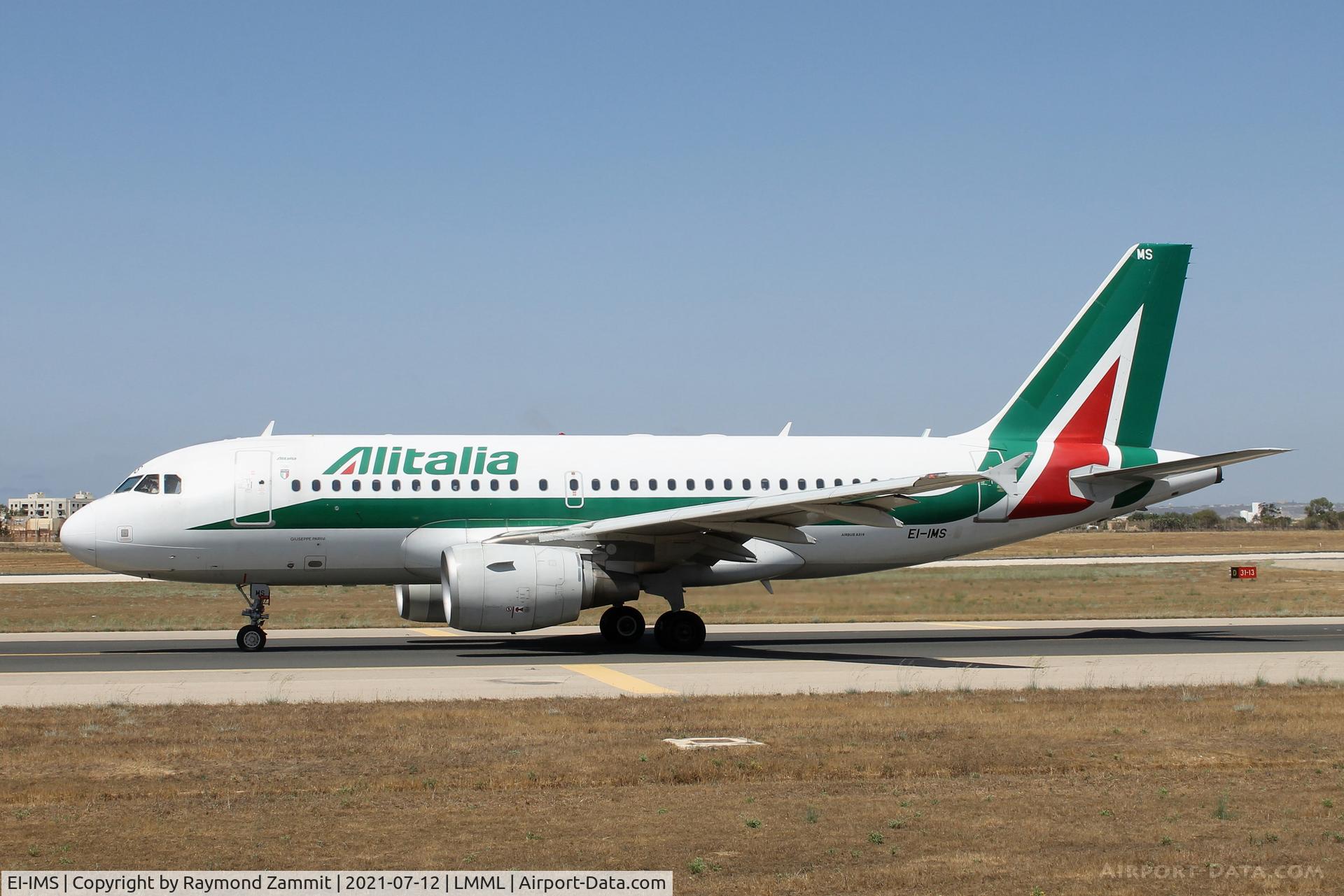 EI-IMS, 2011 Airbus A319-111 C/N 4910, A319 EI-IMS Alitalia