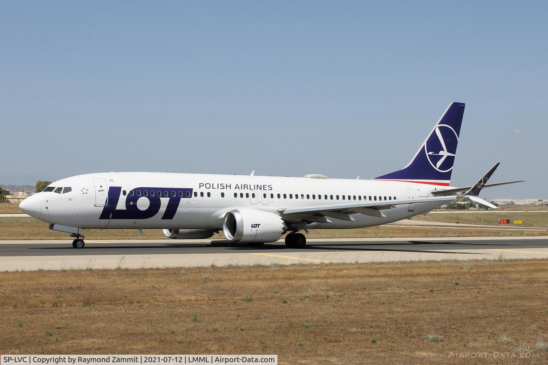 SP-LVC, 2018 Boeing 737-8 MAX C/N 43347, B737-8 MAX SP-LVC LOT Polish Airlines