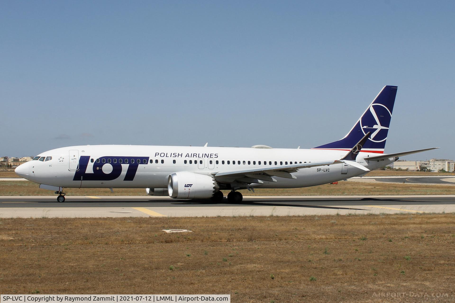 SP-LVC, 2018 Boeing 737-8 MAX C/N 43347, B737-8 MAX SP-LVC LOT Polish Airlines