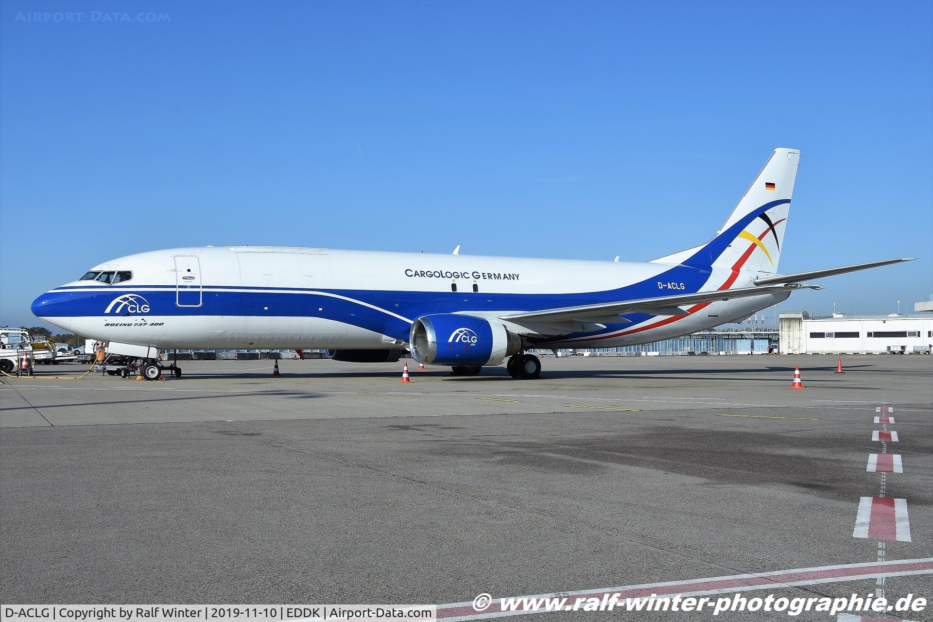 D-ACLG, 1997 Boeing 737-46J(SF) C/N 28867, Boeing 737-46J(SF) - 6L GCL CargoLogic Germany - 28867 - D-ACLG - 10.11.2019 - CGN