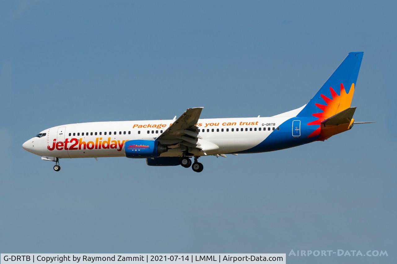G-DRTB, 1999 Boeing 737-86N C/N 28610, B737-800 G-DRTB Jet2Com