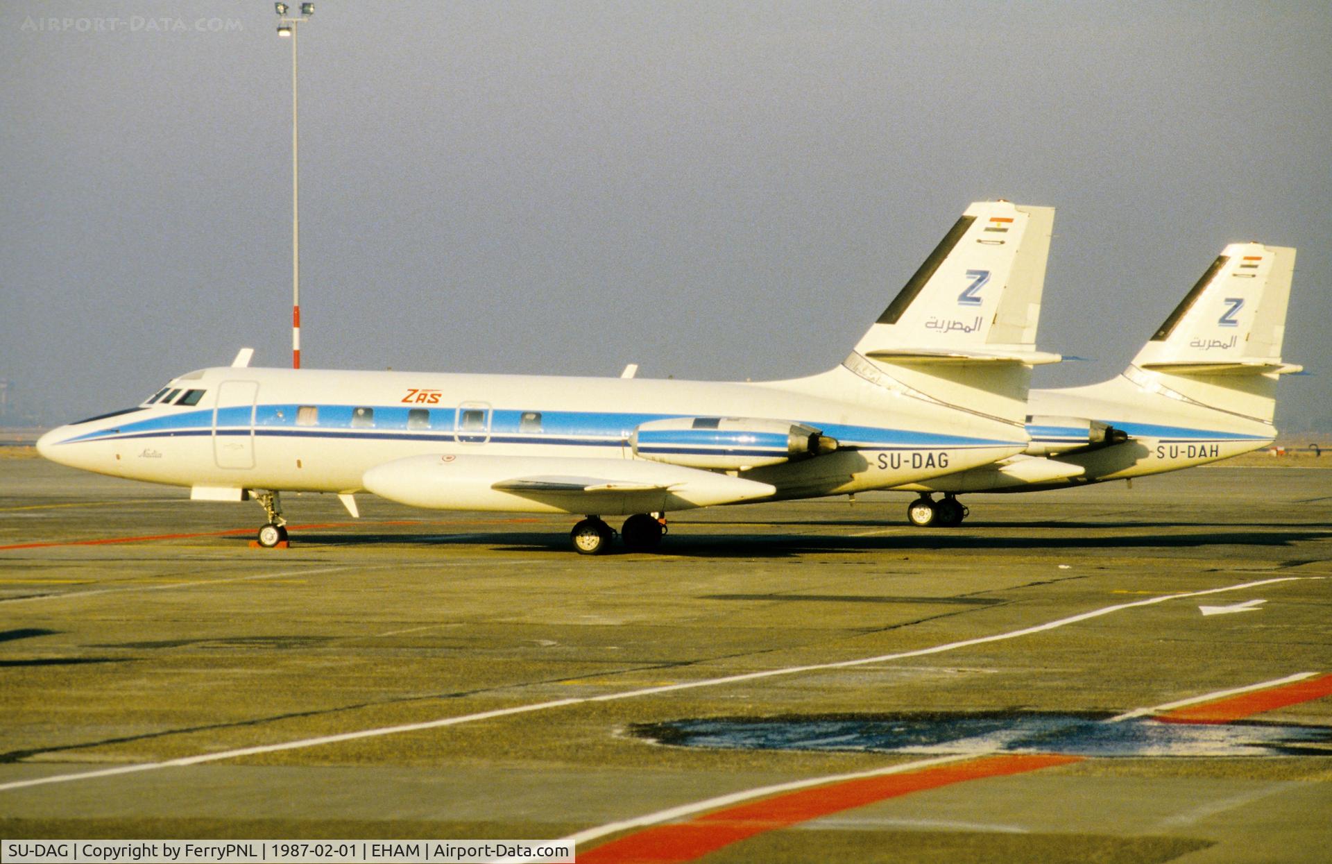 SU-DAG, 1968 Lockheed L-1329-23E JetStar 8 C/N 5121, Zarkani L1329 x2