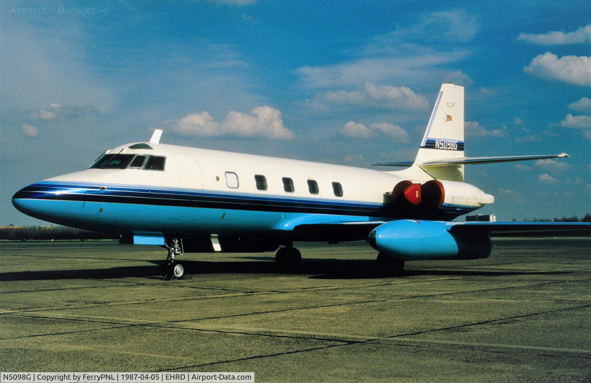 N5098G, 1966 Lockheed L-1329 Jetstar C/N 5098, L1329 JetStar of Bruce P. McNall