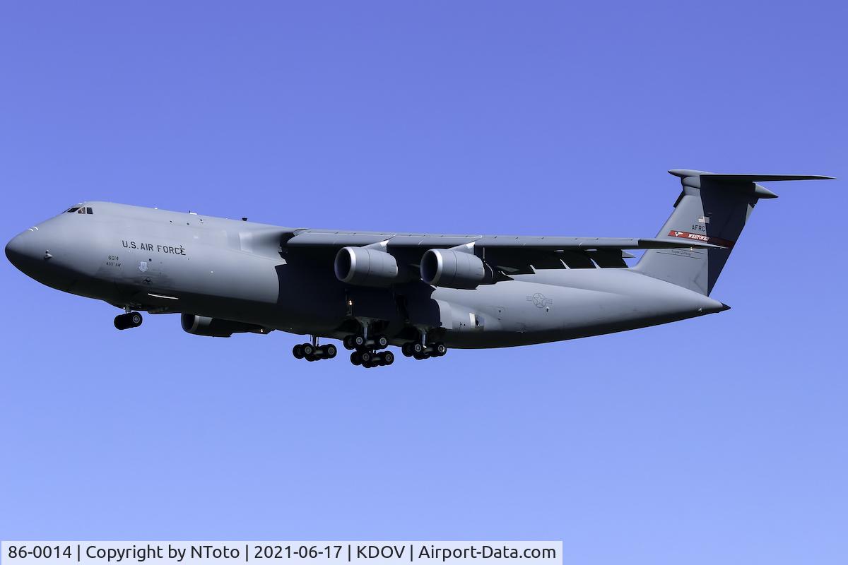 86-0014, Lockheed C-5M Super Galaxy C/N 500-0100, Plane