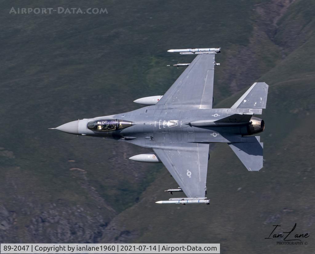 89-2047, 1989 General Dynamics F-16C Fighting Falcon C/N 1C-200, LFA17