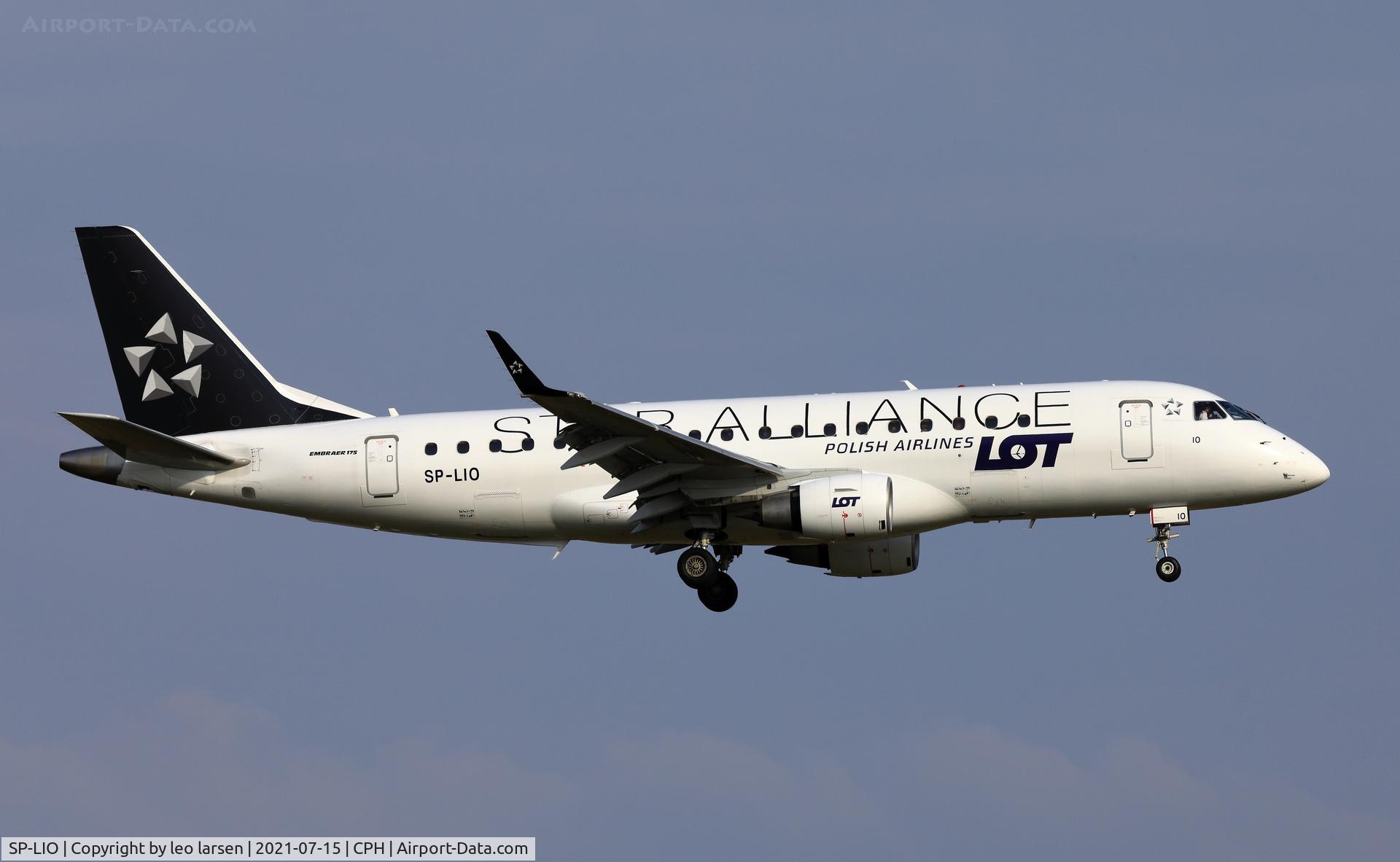 SP-LIO, 2010 Embraer 175LR (ERJ-170-200LR) C/N 17000321, Copenhagen 15.7.2021