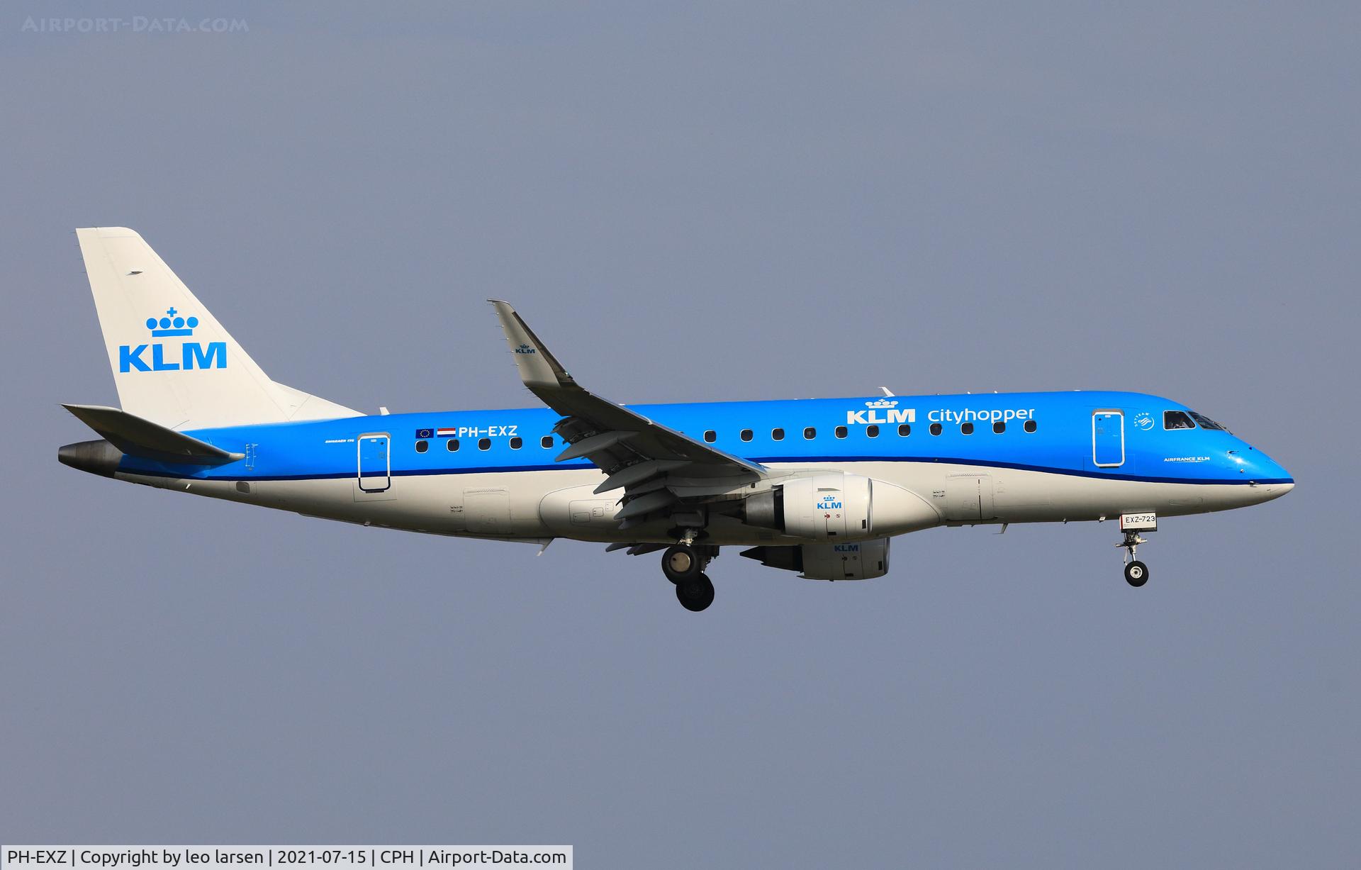 PH-EXZ, 2018 Embraer 175STD (ERJ-170-200) C/N 17000723, Copenhagen 15.7.2021