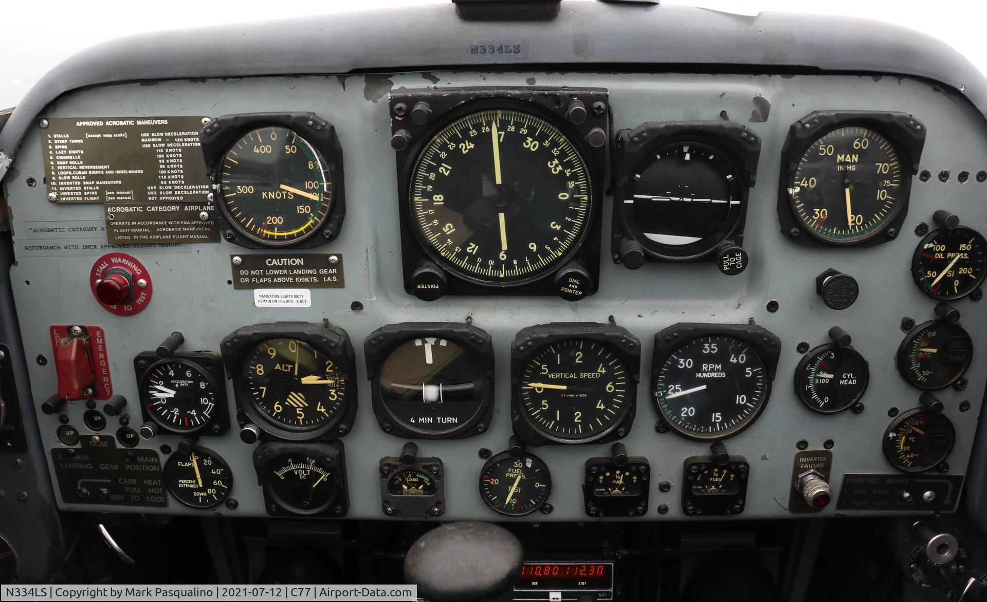 N334LS, 1956 Beech A45 C/N G-813, Beech T-34A