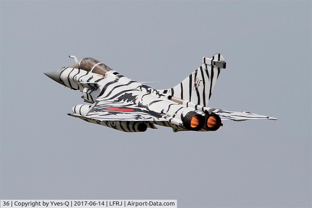 36, Dassault Rafale M C/N 36, Dassault Rafale M, Climbing from rwy 26, Landivisiau Naval Air Base (LFRJ) Tiger Meet 2017