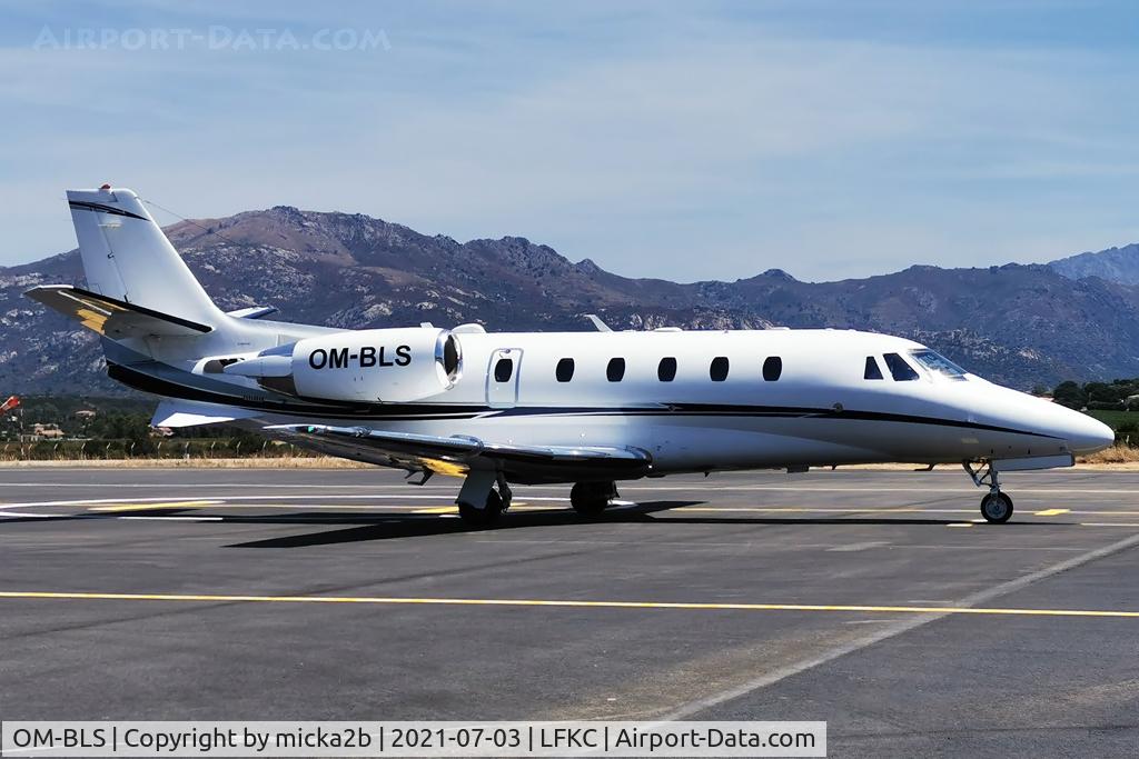 OM-BLS, 2016 Cessna 560XL Citation  XLS C/N 560-6202, Parked