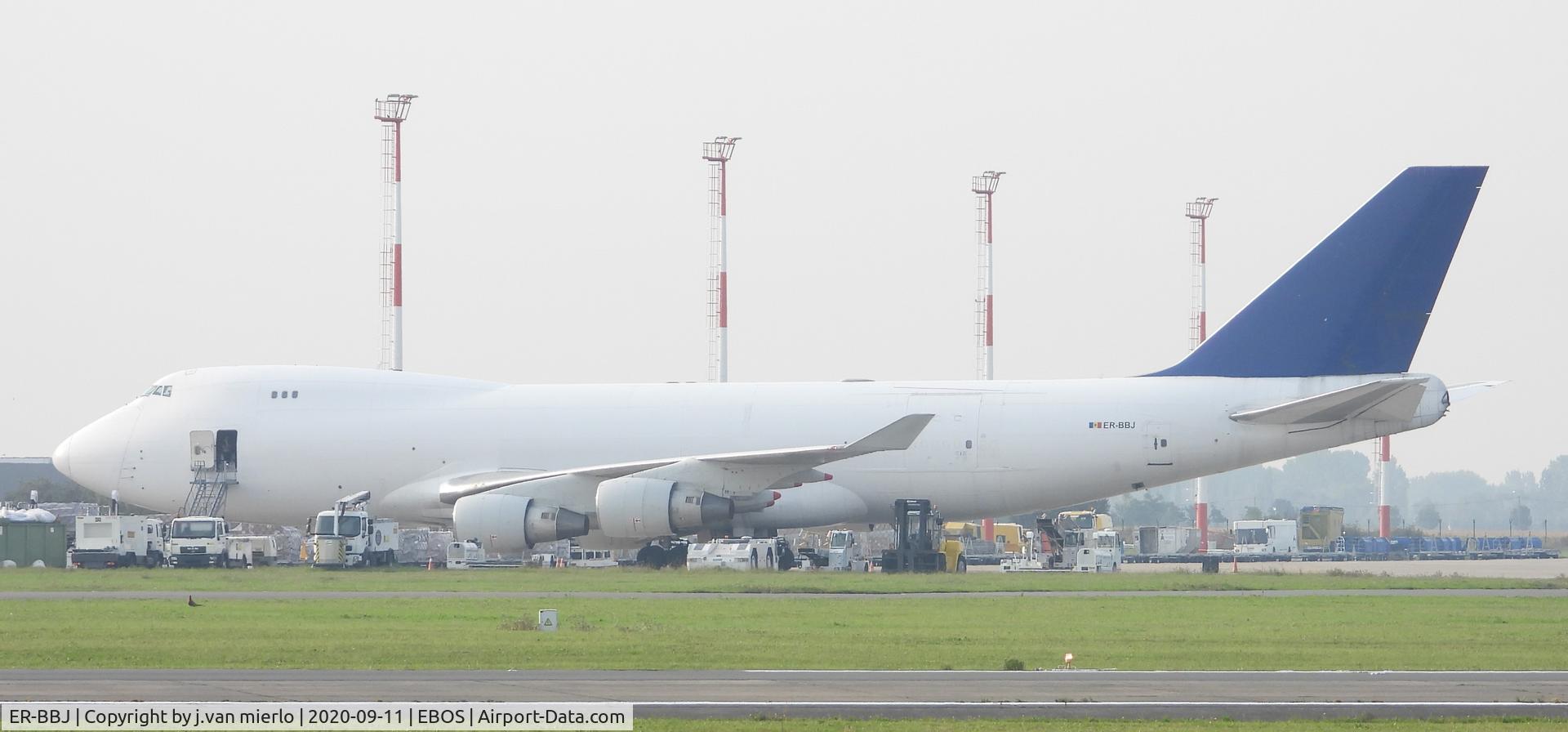 ER-BBJ, 1998 Boeing 747-412F/SCD C/N 26558, Ostend
