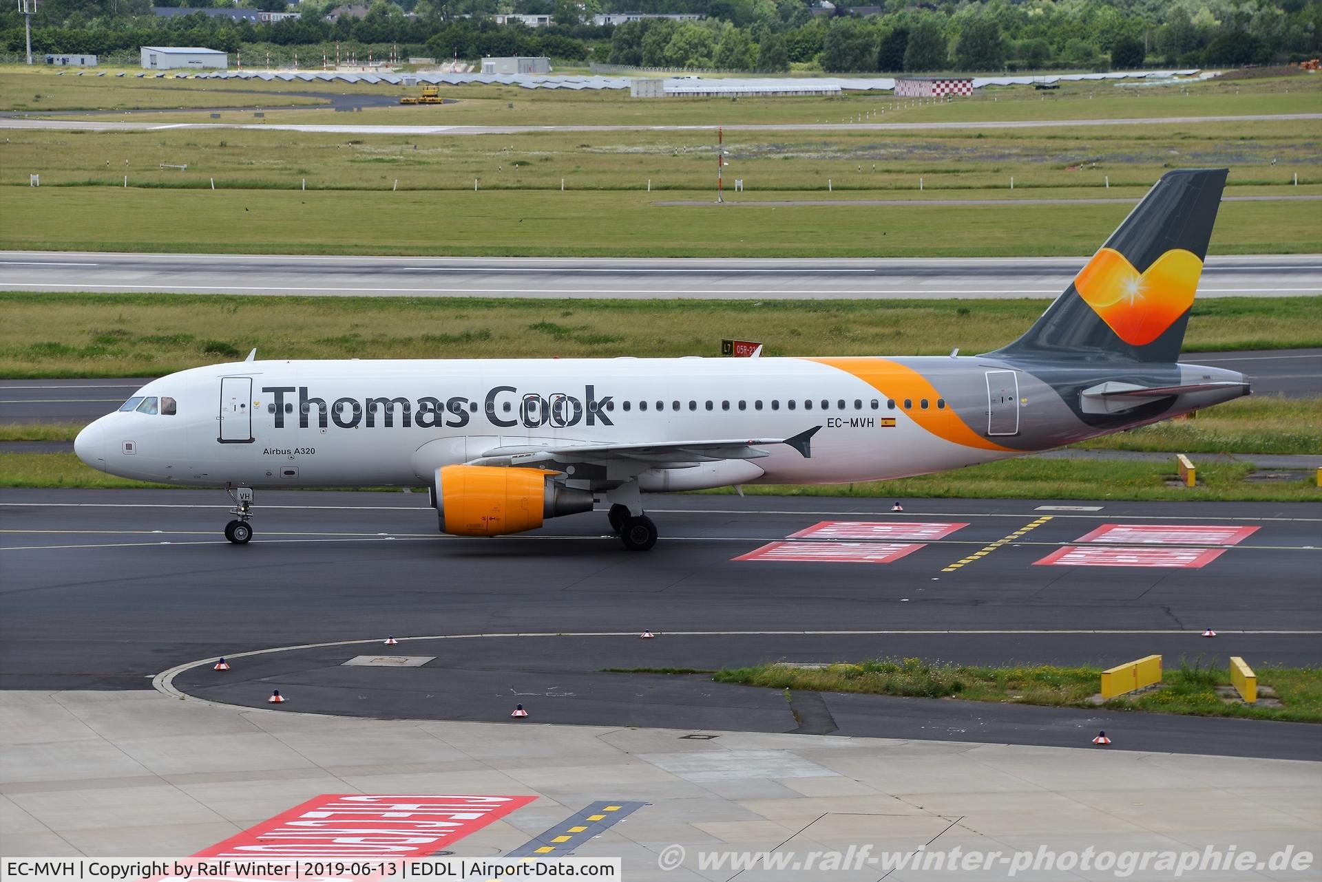 EC-MVH, 2003 Airbus A320-214 C/N 2142, Airbus A320-214 - CTB Thomas Cook Airlines Balearics - 2142 - EC-MVH - 13.06.2019 - DUS