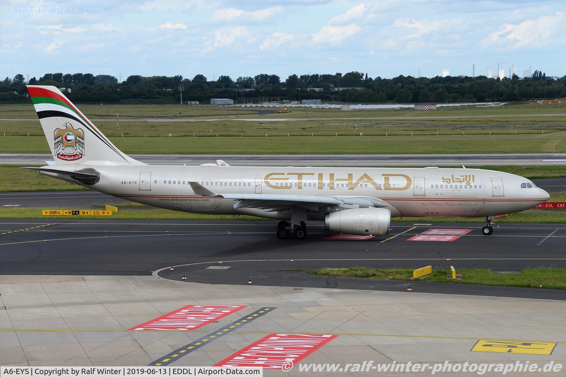 A6-EYS, 2009 Airbus A330-243 C/N 991, Airbus A330-243 - EY ETD Etihad Airways - 991 - A6-EYS - 13.06.2019 - EDDL