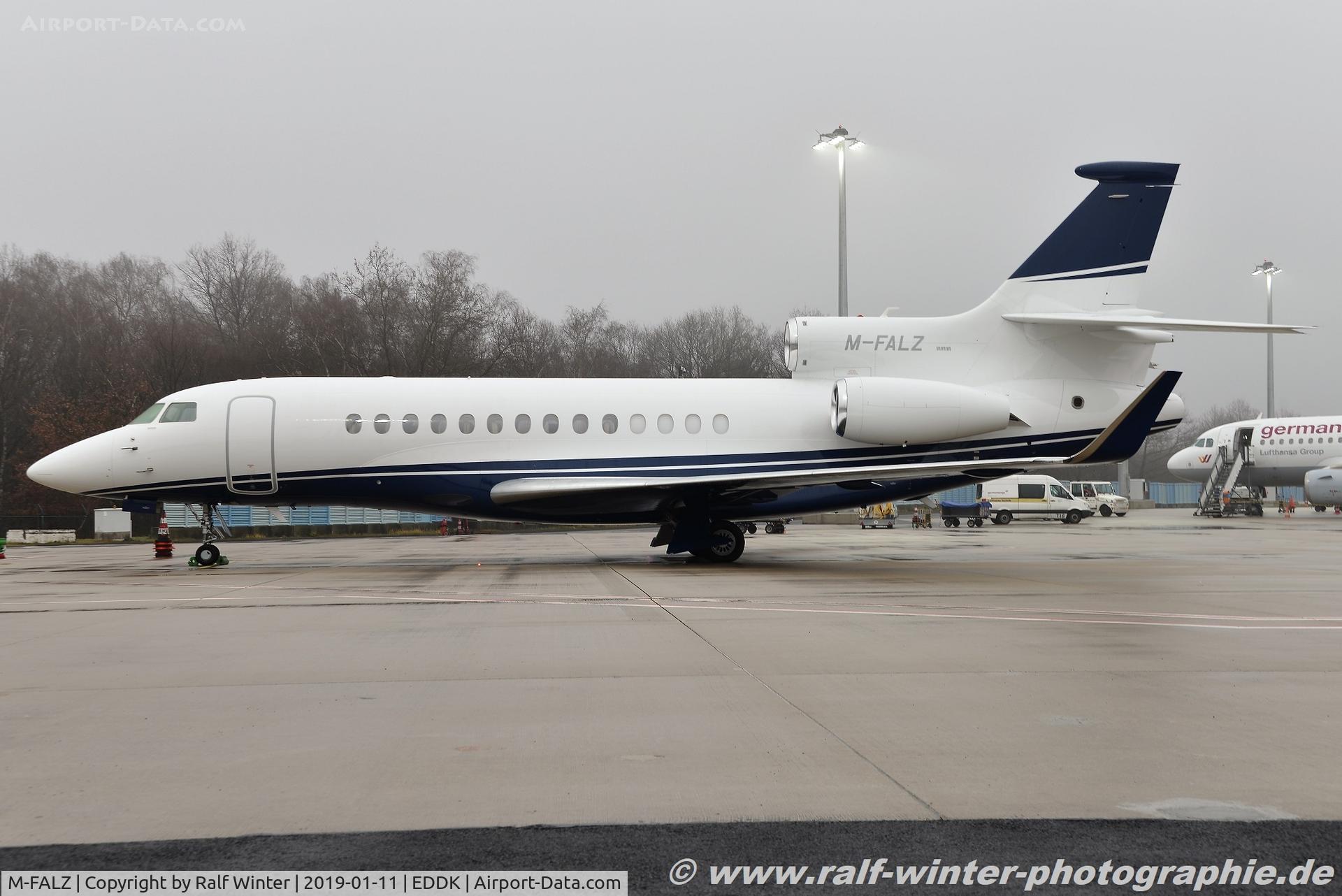 M-FALZ, 2013 Dassault Falcon 7X C/N 224, Dassault Falcon 7X - Private - 224 - M-FALZ - 11.01.2019 - CGN