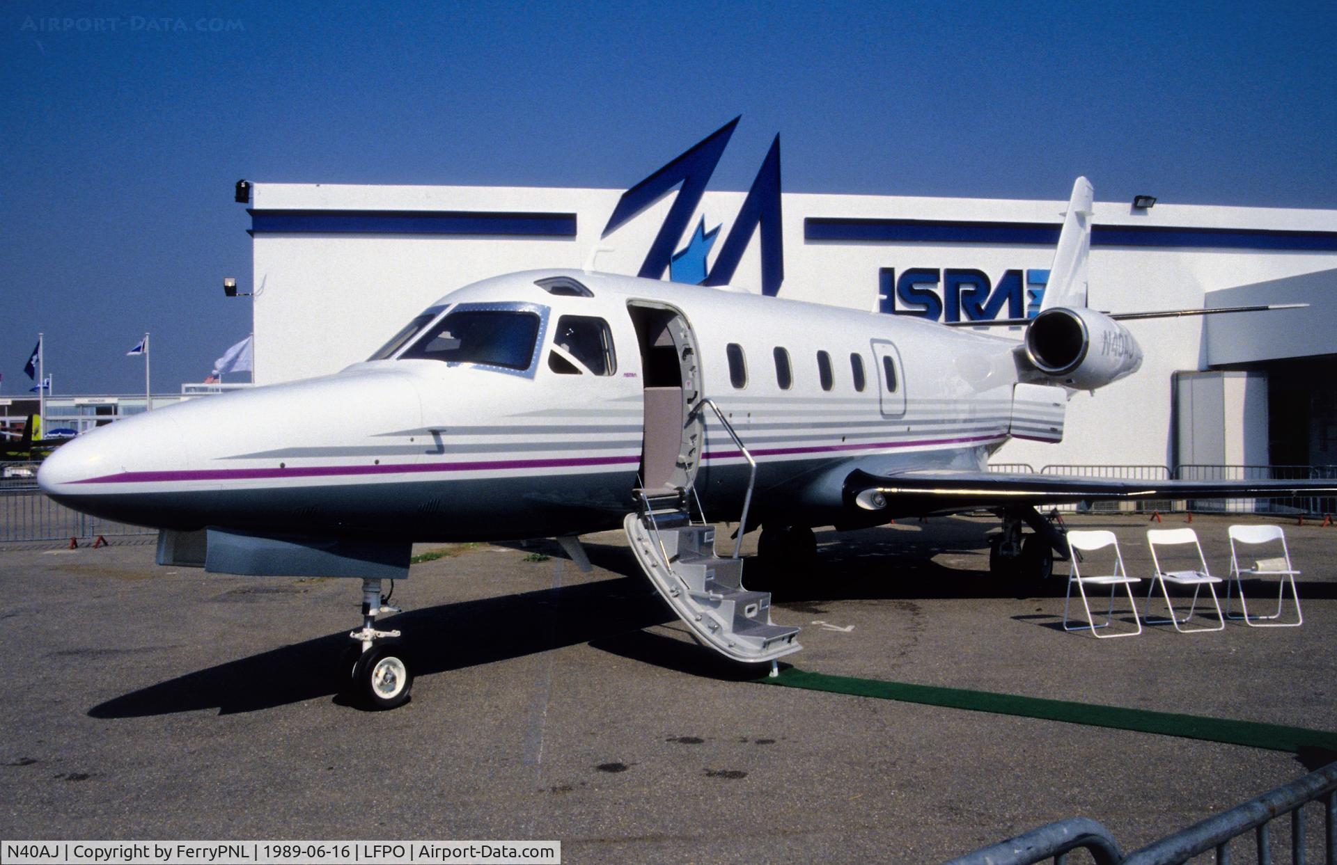 N40AJ, 1989 Israel Aircraft Industries 1125 Astra C/N 31, IAIA 1125 Astra demonstrator