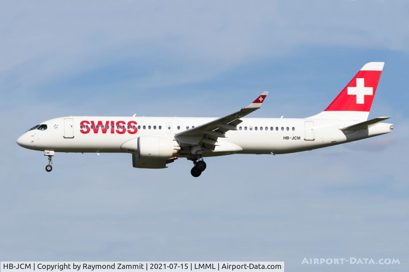 HB-JCM, 2018 Bombardier CSeries CS300 (BD-500-1A11) C/N 55030, A220 HB-JCM Swiss
