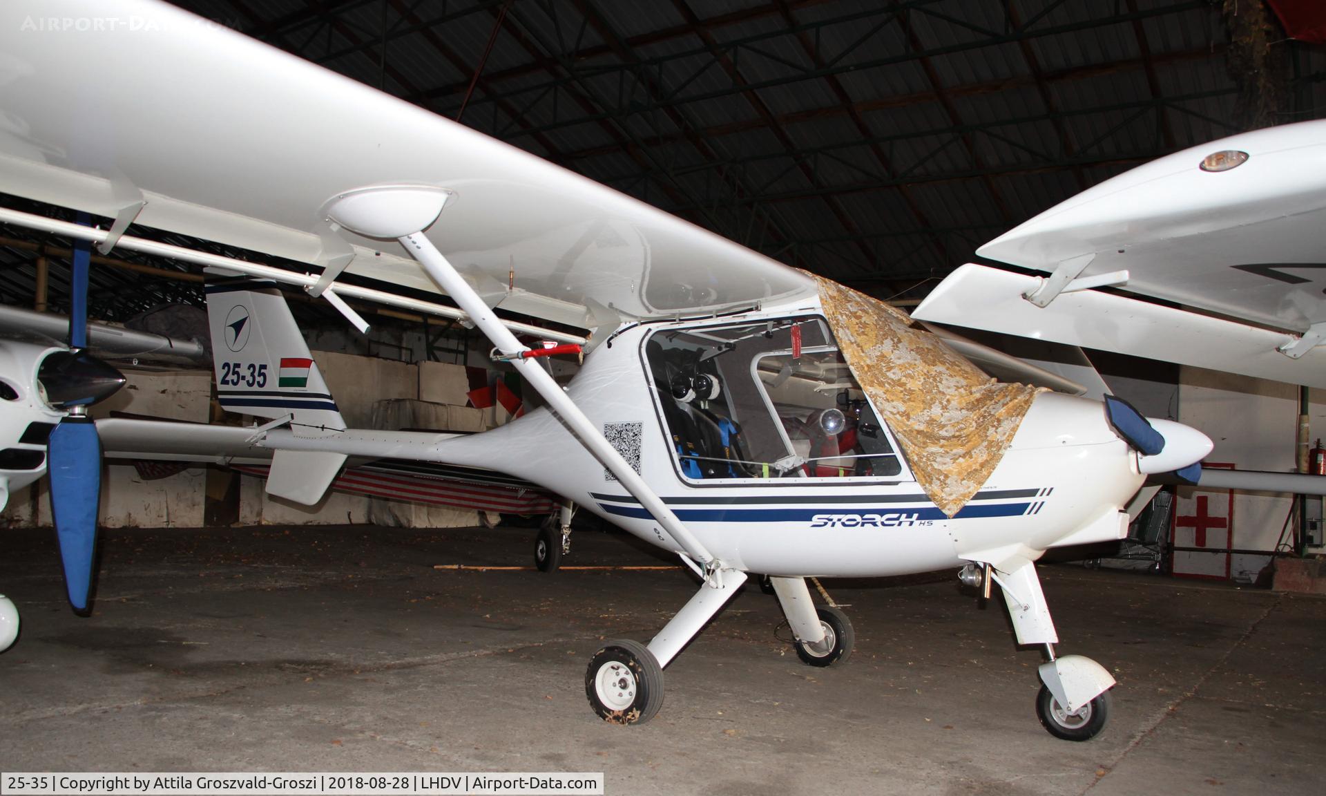 25-35, Fly Synthesis Storch 912 HS C/N 426, LHDV - Dunaújváros-Kisapostag Airport, Hungary