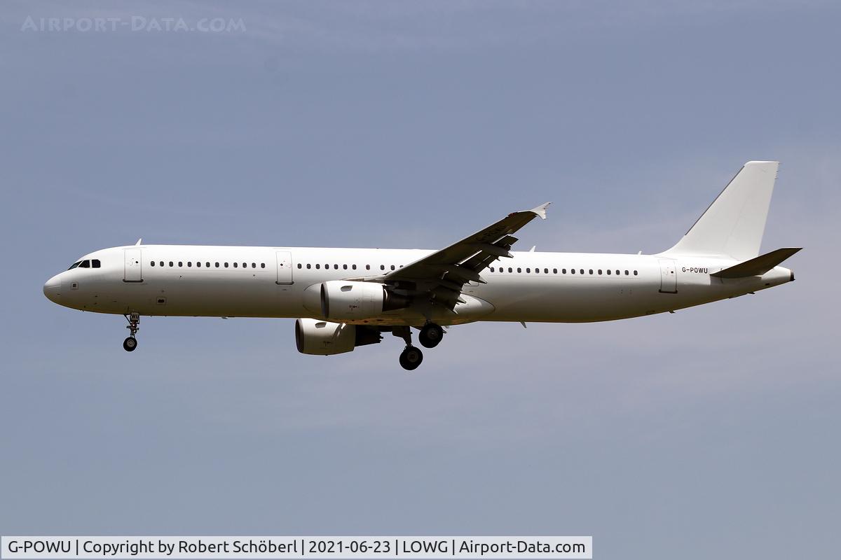 G-POWU, 2008 Airbus A321-211 C/N 3708, G-POWU @ LOWG 2021