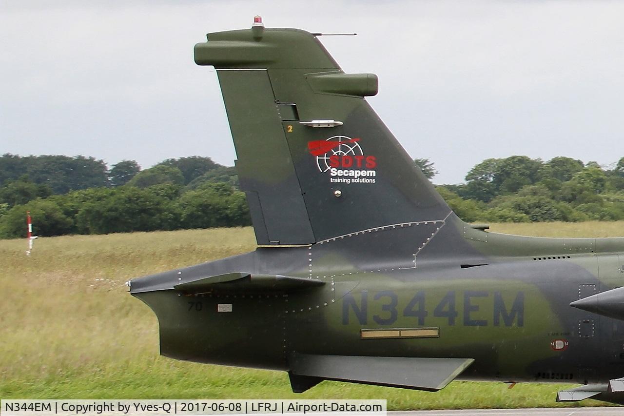 N344EM, 1991 Aermacchi MB-339CB C/N 6801/174, Aermacchi MB-339CB, Tail close up view, Landivisiau Naval Air Base (LFRJ) Tiger Meet 2017