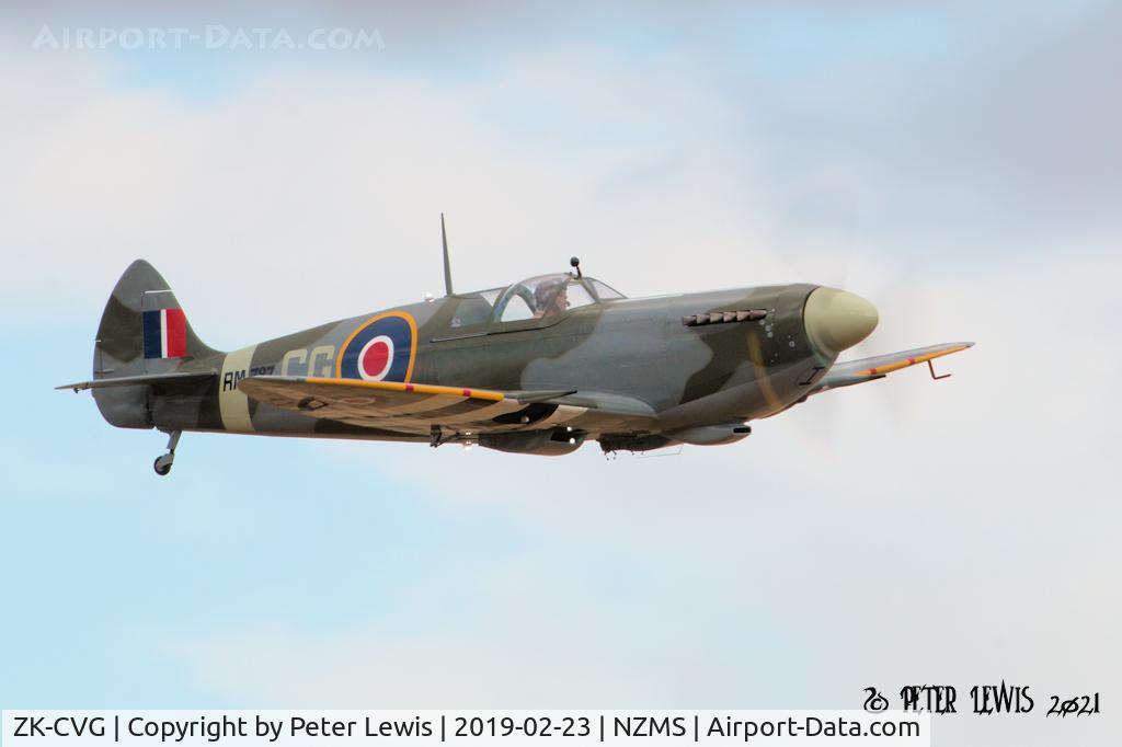 ZK-CVG, 2015 Supermarine Aircraft Spitfire Mk.26B C/N 52, Ivan H Campbell, Rangiora