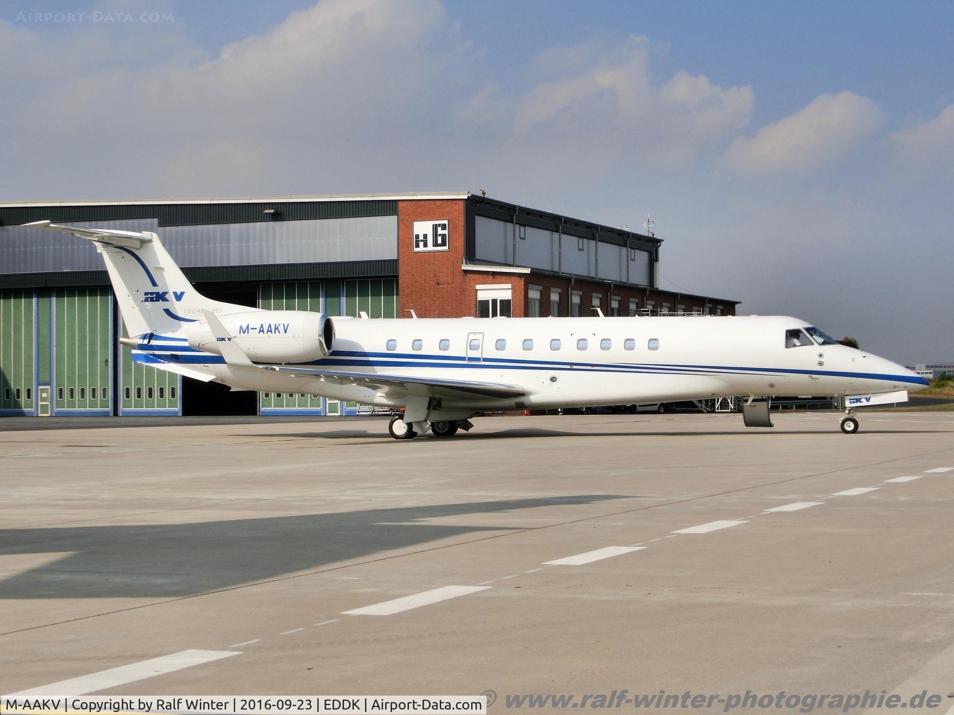 M-AAKV, 2007 Embraer EMB-135BJ Legacy 650 C/N 14501183, Embraer EMB-135BJ Legacy 650 - 14501183 - M-AAKV - 23.09.2016 - CGN