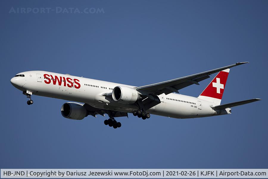 HB-JND, 2016 Boeing 777-3DE/ER C/N 44585, Boeing 777-3DE/ER - Swiss International Air Lines  C/N 44585, HB-JND