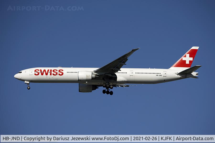 HB-JND, 2016 Boeing 777-3DE/ER C/N 44585, Boeing 777-3DE/ER - Swiss International Air Lines  C/N 44585, HB-JND