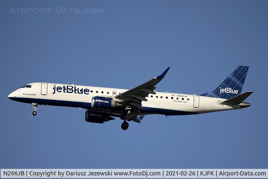 N266JB, 2007 Embraer ERJ-190-100 IGW 190AR C/N 19000054, Embraer ERJ-190AR 