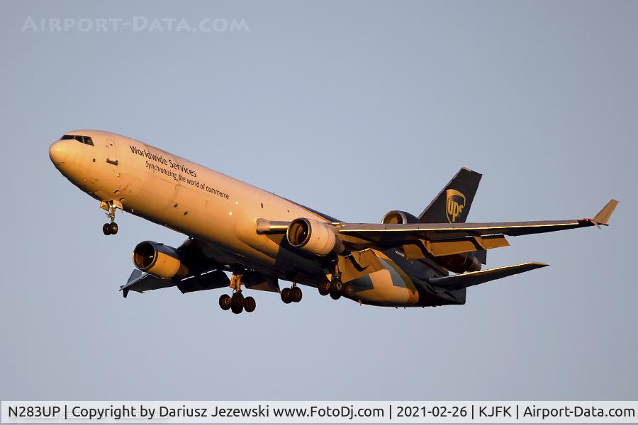 N283UP, 1991 McDonnell Douglas MD-11F C/N 48484, McDonnell Douglas MD-11(F) - United Parcel Service - UPS  C/N 48484, N283UP