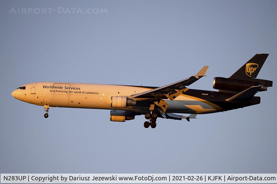 N283UP, 1991 McDonnell Douglas MD-11F C/N 48484, McDonnell Douglas MD-11(F) - United Parcel Service - UPS  C/N 48484, N283UP