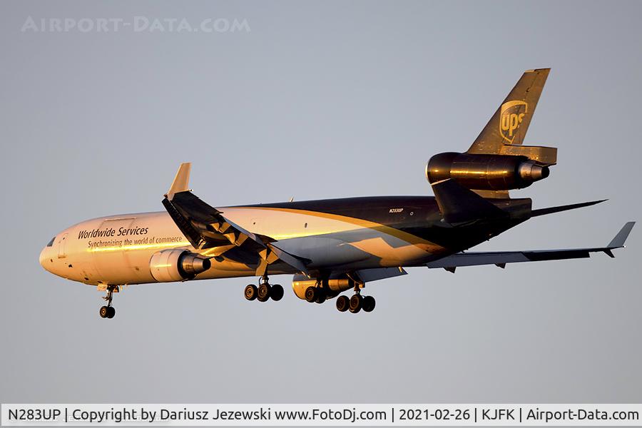 N283UP, 1991 McDonnell Douglas MD-11F C/N 48484, McDonnell Douglas MD-11(F) - United Parcel Service - UPS  C/N 48484, N283UP