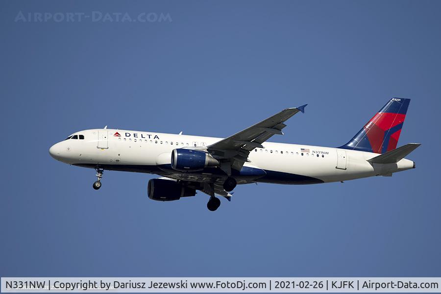 N331NW, 1992 Airbus A320-211 C/N 318, Airbus A320-211 - Delta Air Lines  C/N 318, N331NW