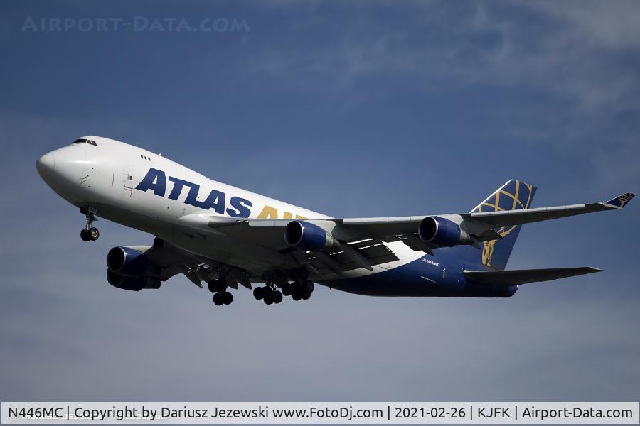 N446MC, 2004 Boeing 747-4B5F(ER) C/N 33517, Boeing 747-4B5F/ER/SCD - Atlas Air  C/N 33517, N446MC