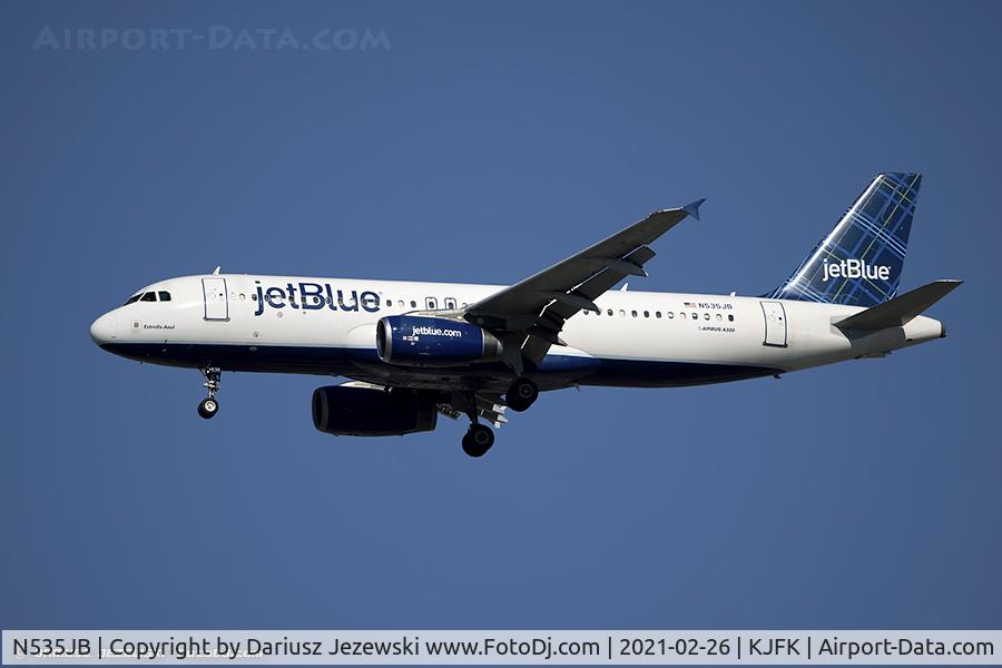 N535JB, 2002 Airbus A320-232 C/N 1739, Airbus A320-232 