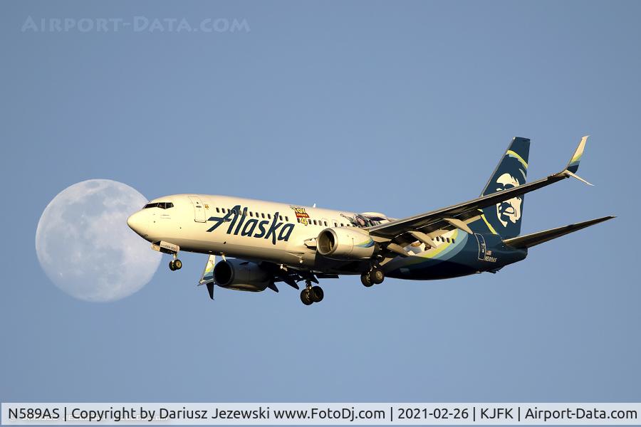 N589AS, 2007 Boeing 737-890 C/N 35686, Boeing 737-890 - Alaska Airlines  C/N 35686, N589AS